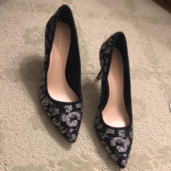 BCBGeneration  sequin heels - Picture 4 of 4